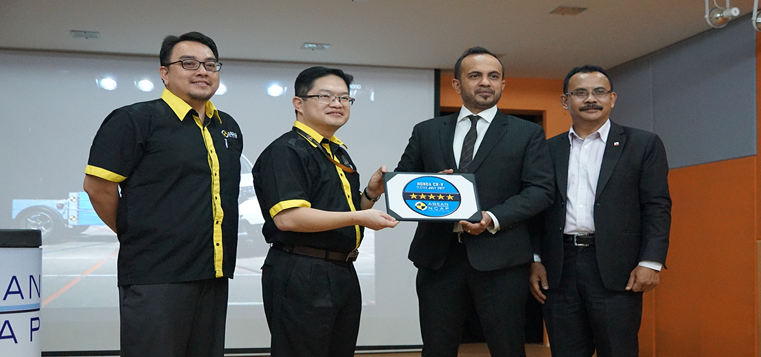 ASEAN NCAP 2017-2020 Protocol First Result Release on Honda CR-V